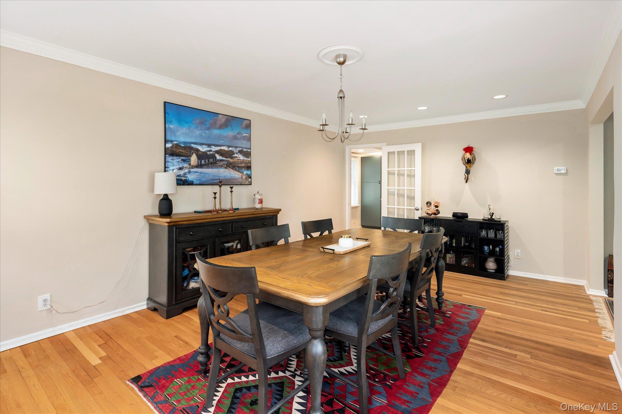 4 Pine Ridge Road Rye Brook, NY 10573 - Photo 10 of 41 Dining Room (to living room on right, to kitchen on left)