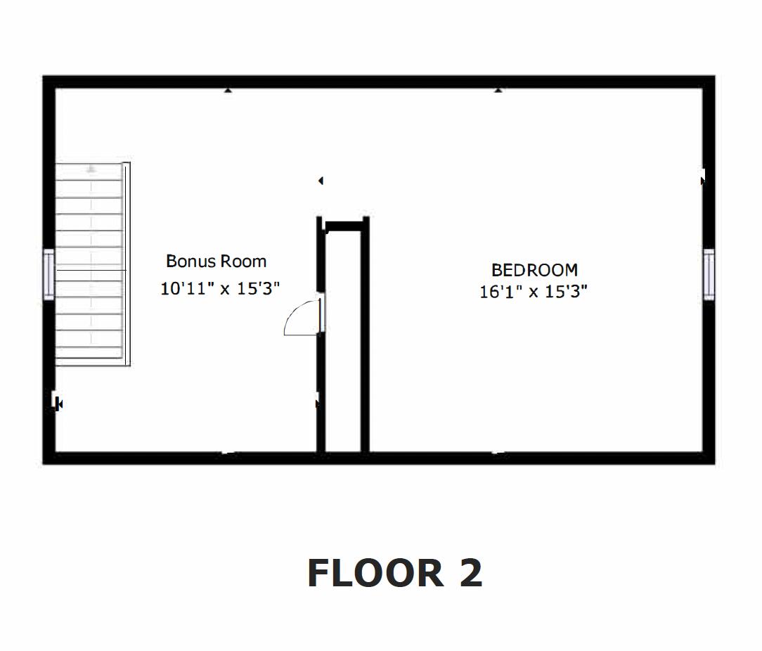 345 Court Street Machias, ME 04654 - Photo 52 of 52 2nd Floor Plan