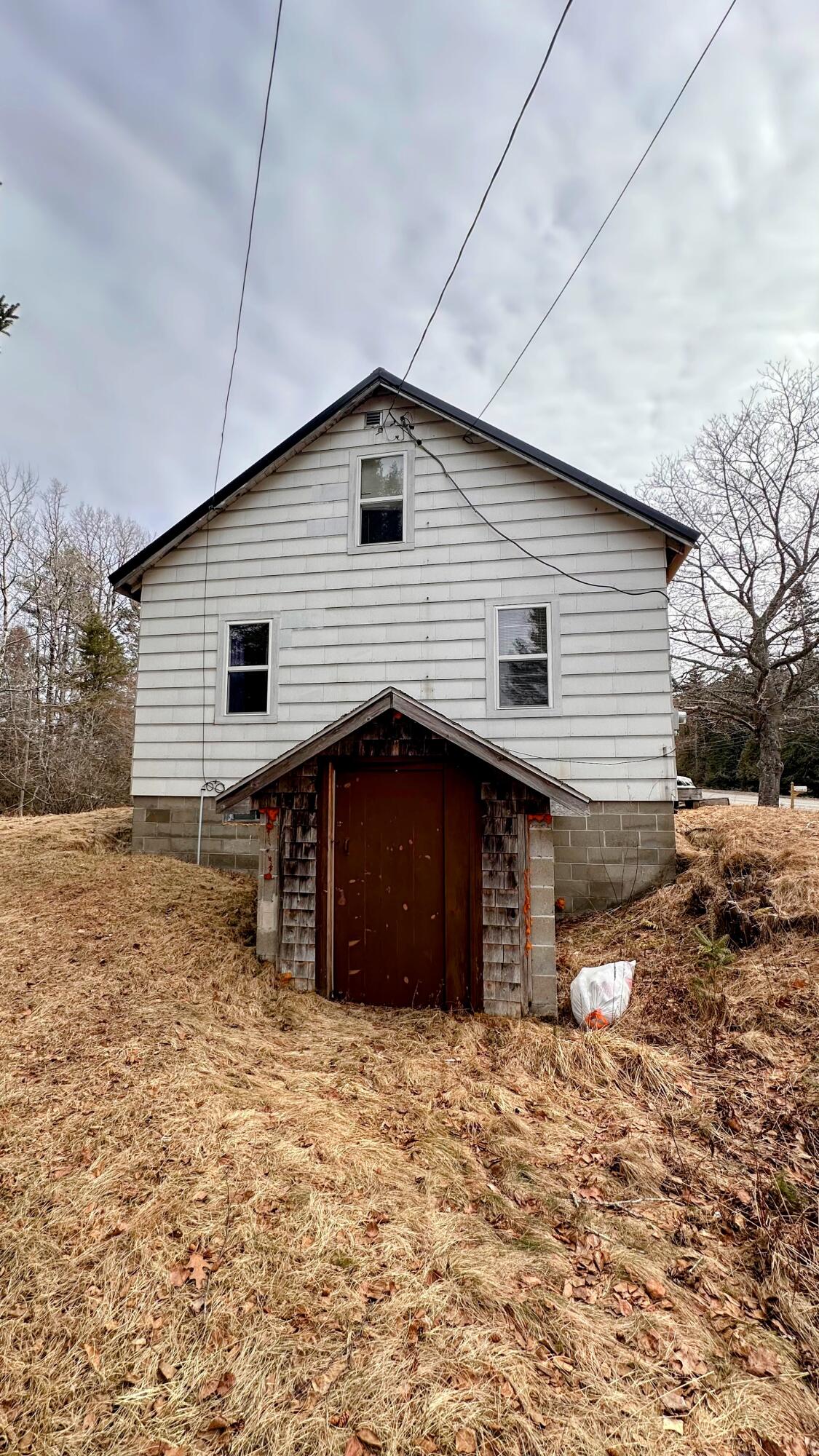 345 Court Street Machias, ME 04654 - Photo 46 of 52 Basement Entry Side of House