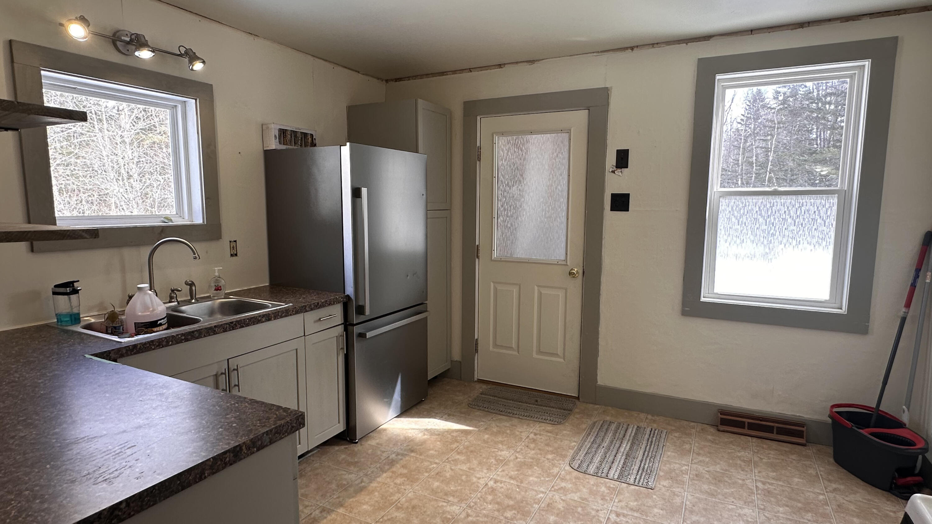 345 Court Street Machias, ME 04654 - Photo 8 of 52 Kitchen from Bathroom Door