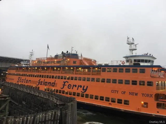 a view of a large building with a city view