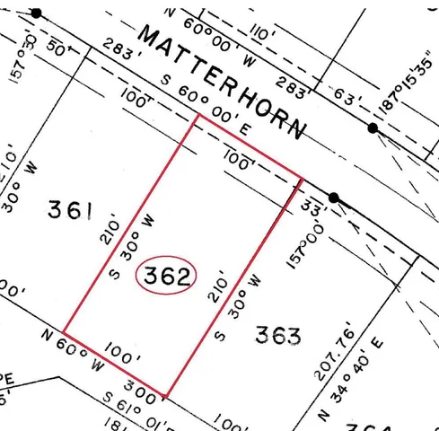 $5,700 | Lot 362 Matterhorn La, La Valle, WI 53941