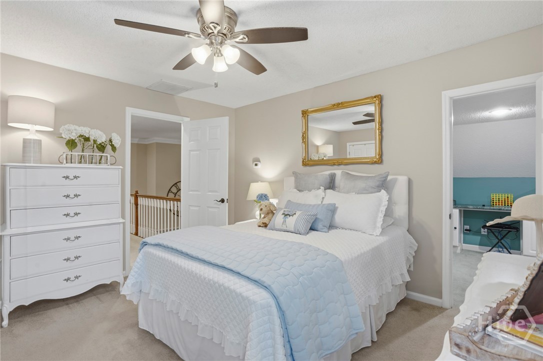 129 Cambridge Drive Rincon, GA 31326 - Photo 13 of 37 Upstairs guest bedroom 2