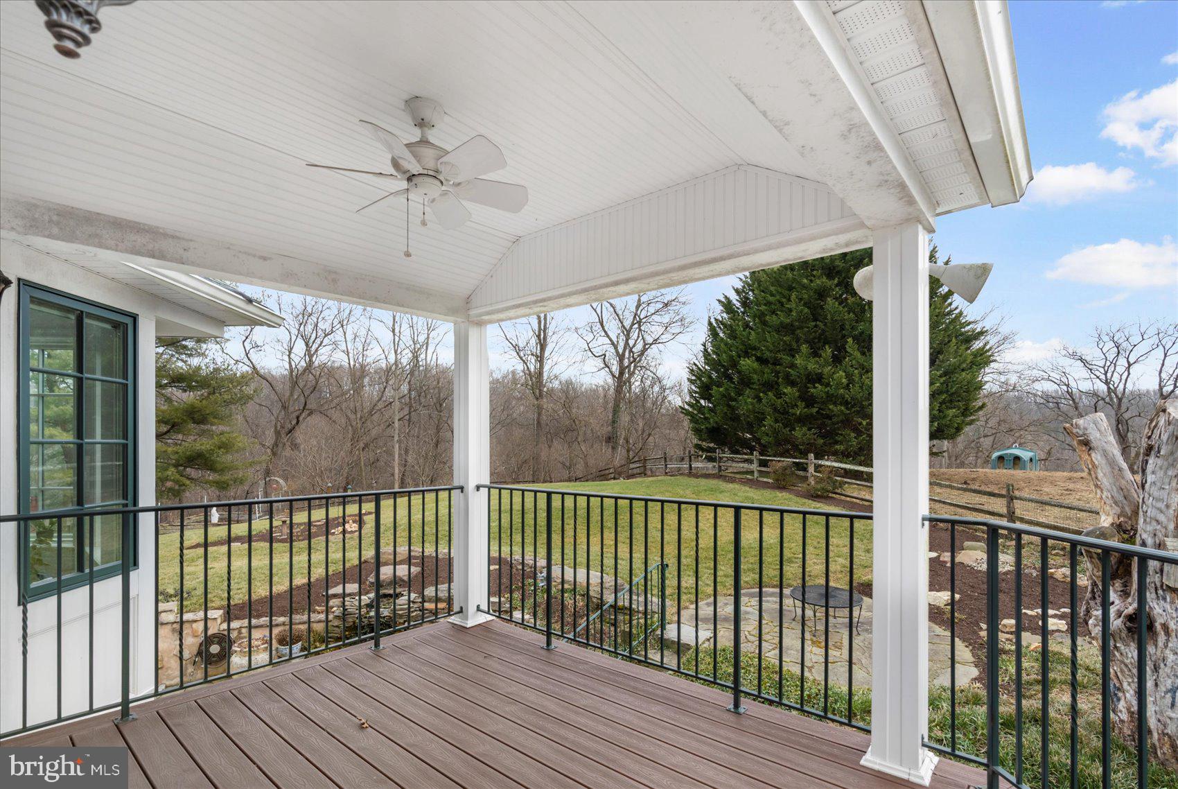 14411 Falls Road Cockeysville, MD 21030 - Photo 48 of 89 Covered deck off Primary Bedroom