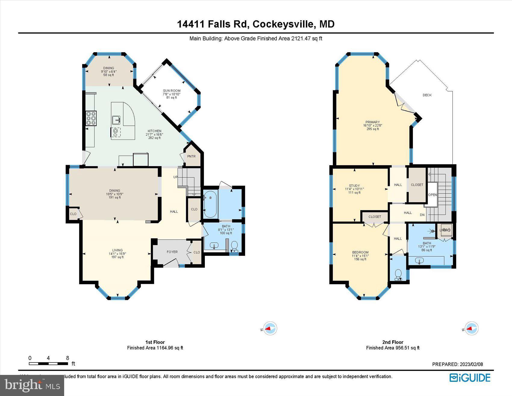 14411 Falls Road Cockeysville, MD 21030 - Photo 86 of 89 Main House Floorplan