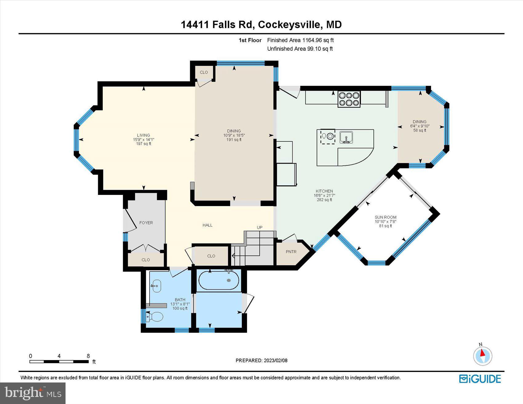 14411 Falls Road Cockeysville, MD 21030 - Photo 88 of 89 Main House Floorplan