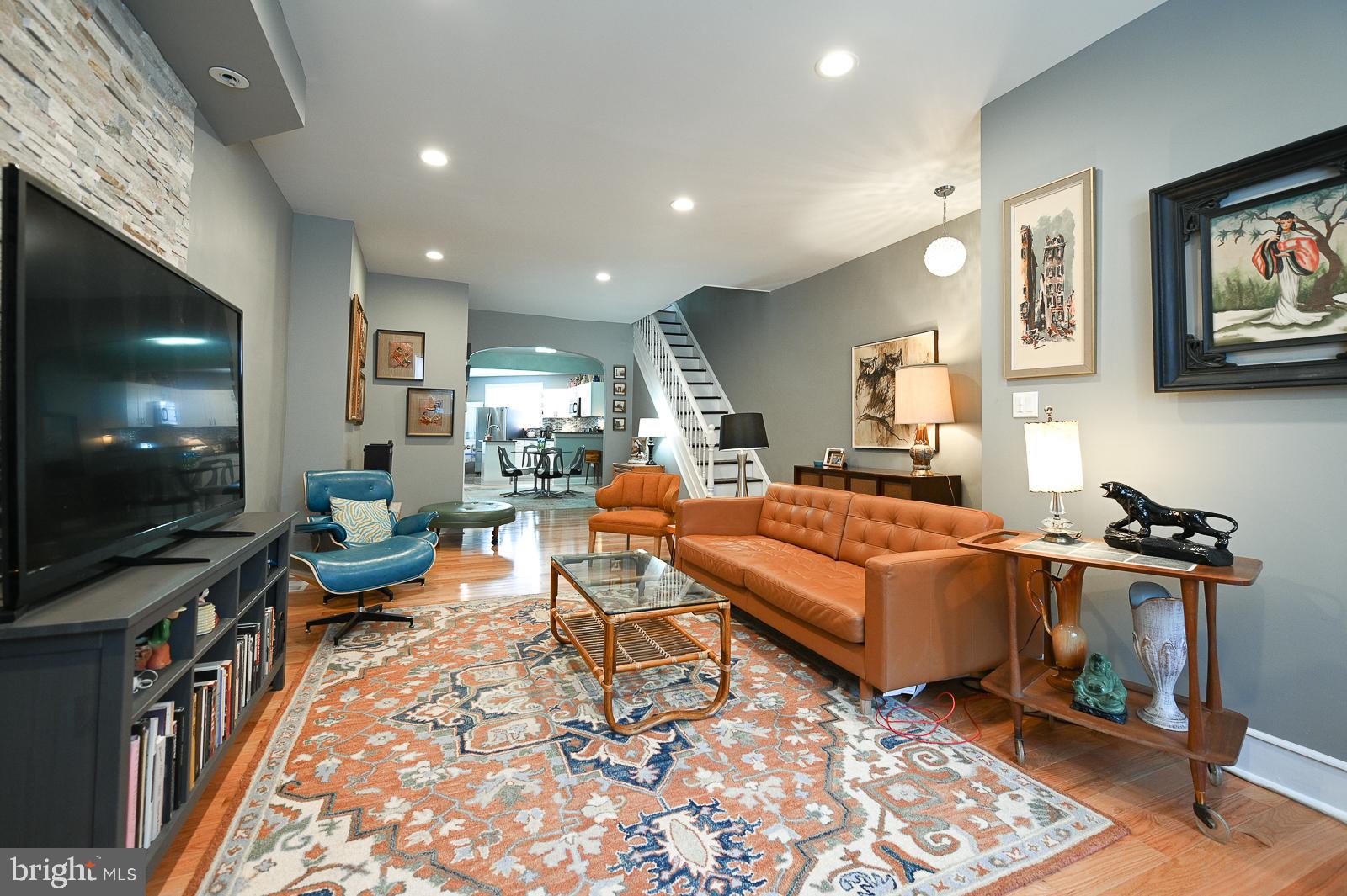 5208 Ridge Avenue Philadelphia, PA 19128 - Photo 4 of 24 First floor view from the living room
