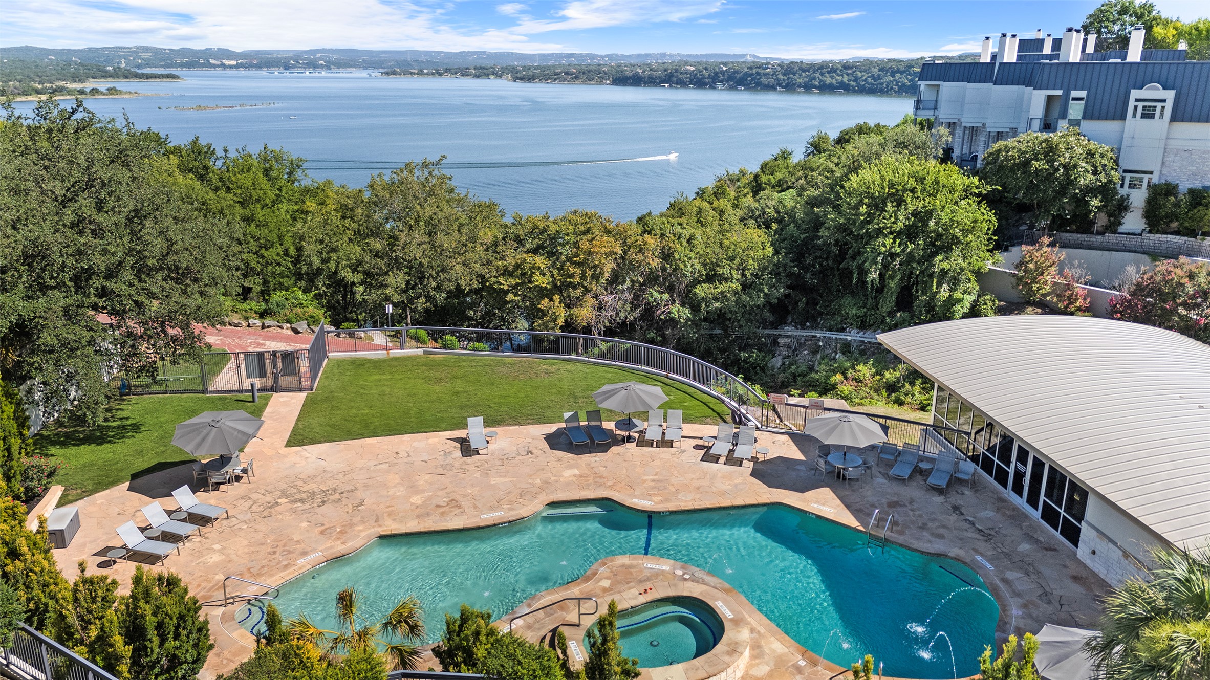 2918 Ranch Road 620 North, Unit C115 Austin, TX 78734 - Photo 28 of 39 Aerial view of a nearby body of water