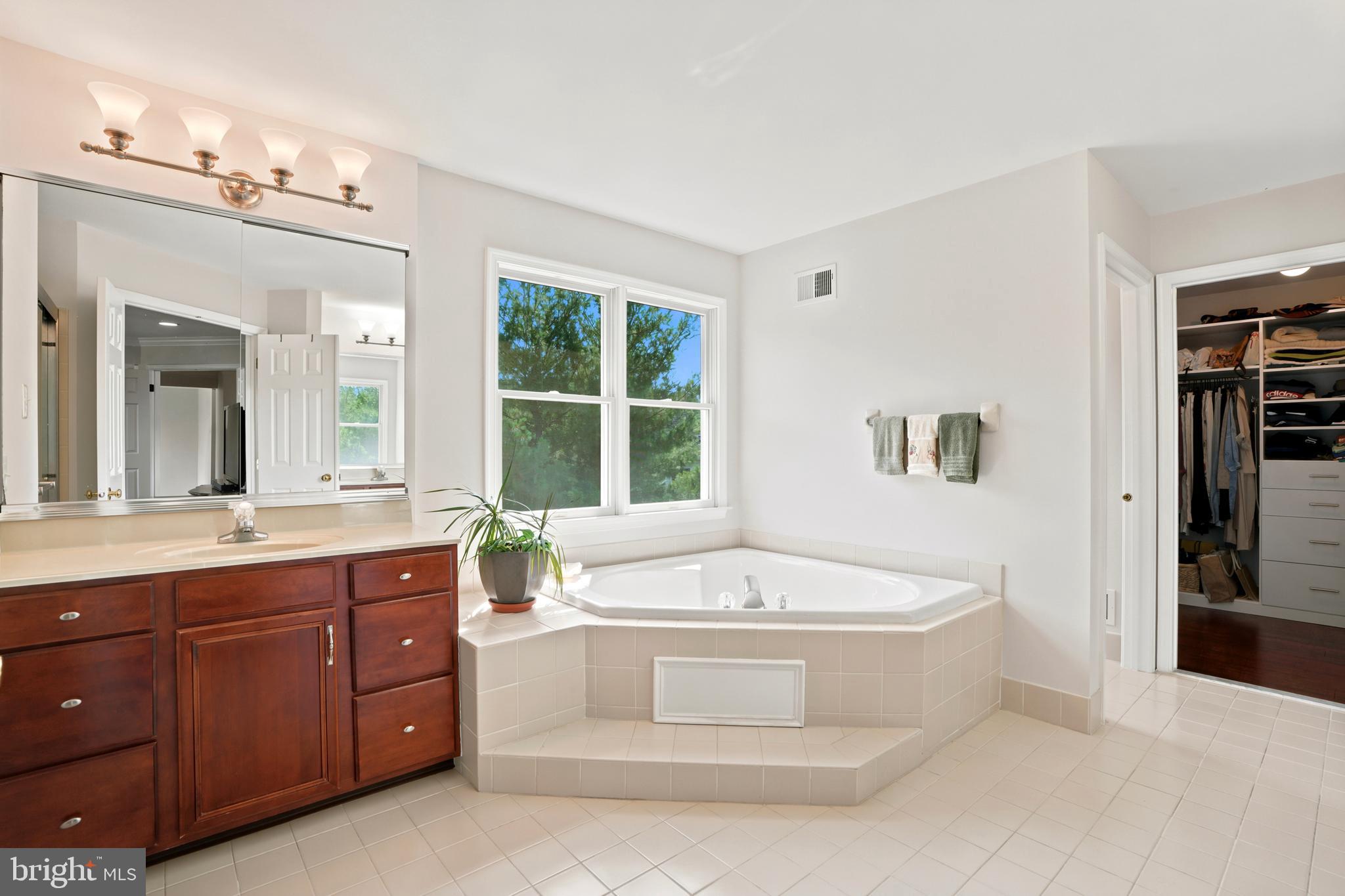 2303 Redtail Road Norristown, PA 19403 - Photo 25 of 53 a spacious bathroom with a tub sink and mirror
