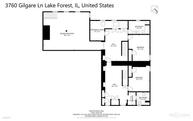 $1,149,500 | 3760 Gilgare Lane, Highland Park, IL 60035