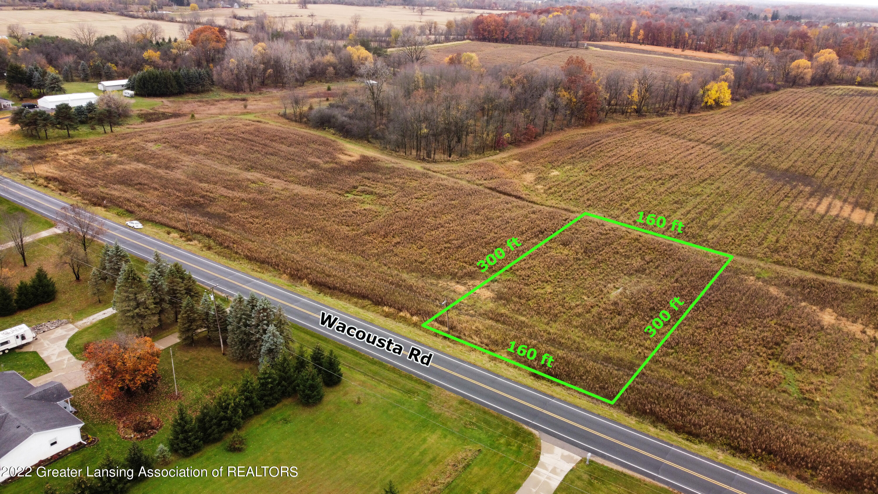 12280 South Wacousta Road Eagle, MI 48822 - Photo 3 of 10 12280 from east