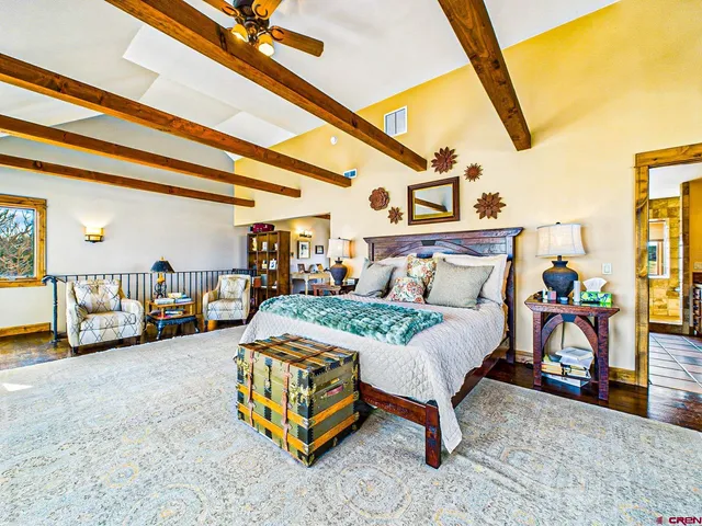 a room with musical instruments