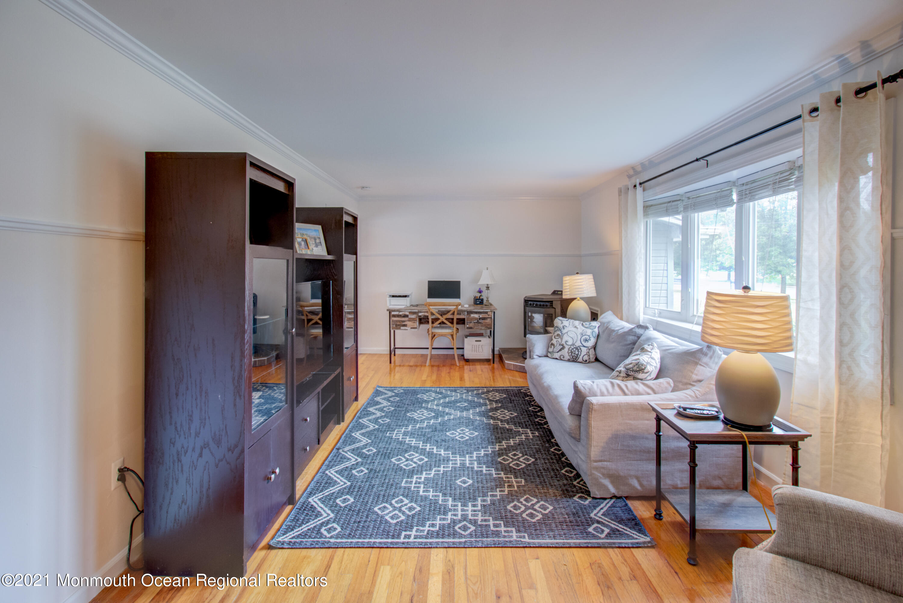463 Flock Road Hamilton, NJ 08619 - Photo 4 of 24 a living room with furniture and a rug
