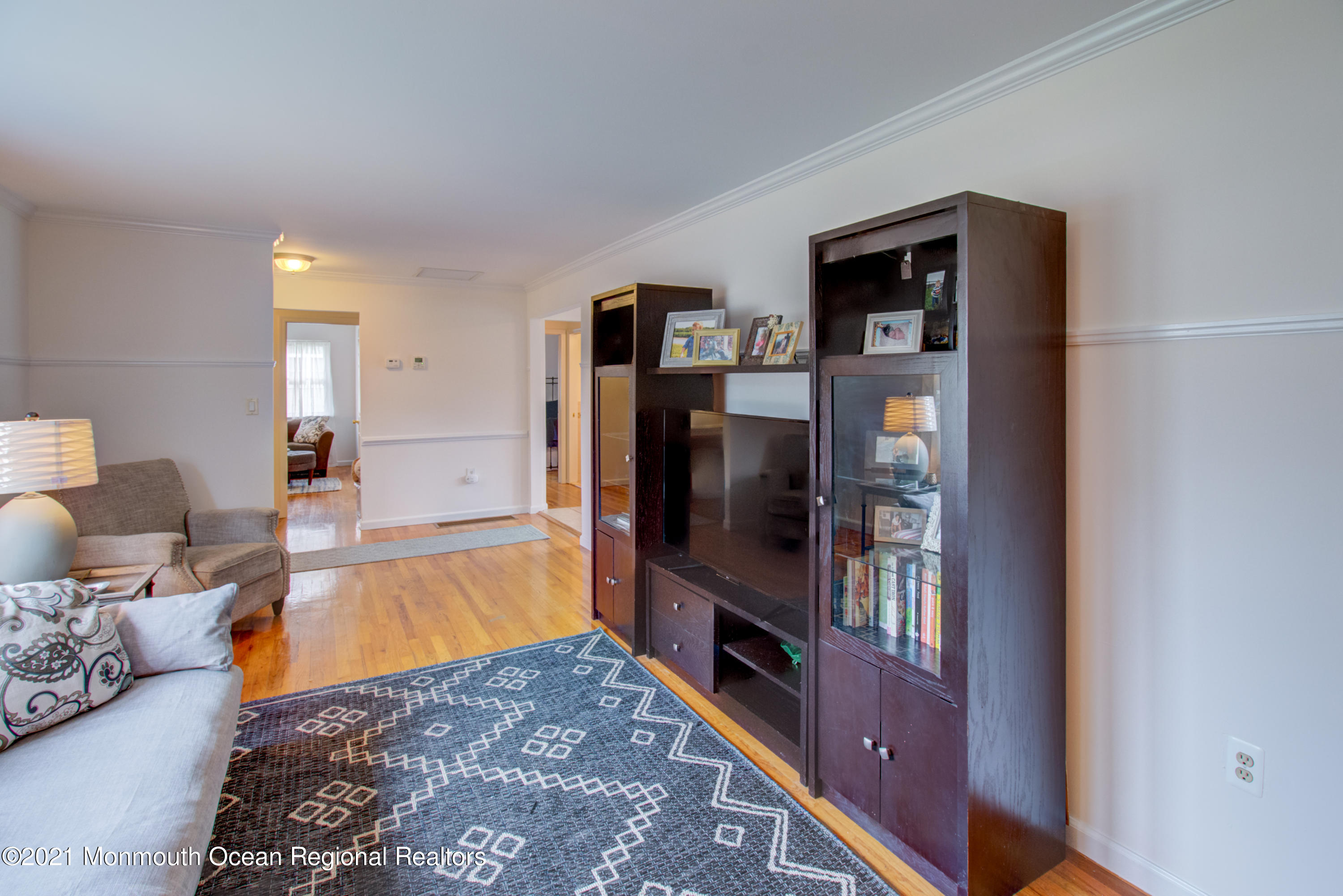 463 Flock Road Hamilton, NJ 08619 - Photo 6 of 24 a living room with furniture and a flat screen tv