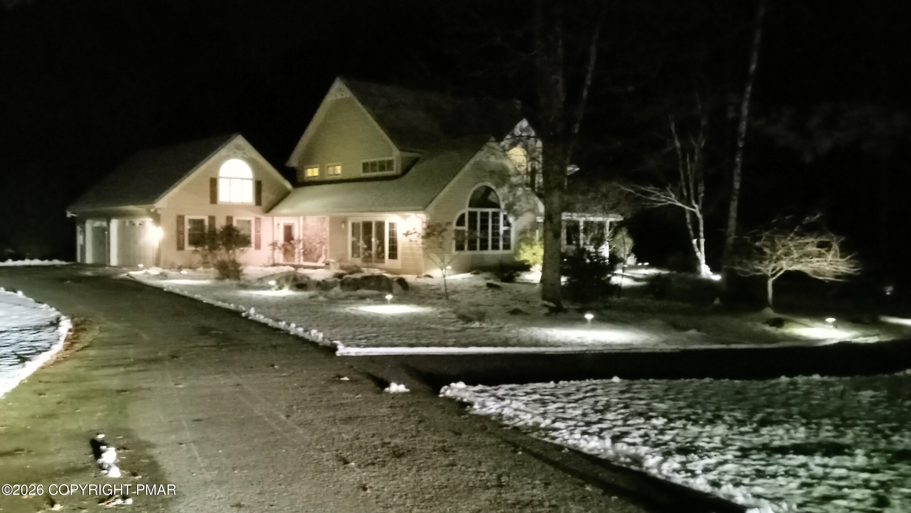272 White Church Road Saylorsburg, PA 18353 - Photo 6 of 6 a view of a water fountain in front of house