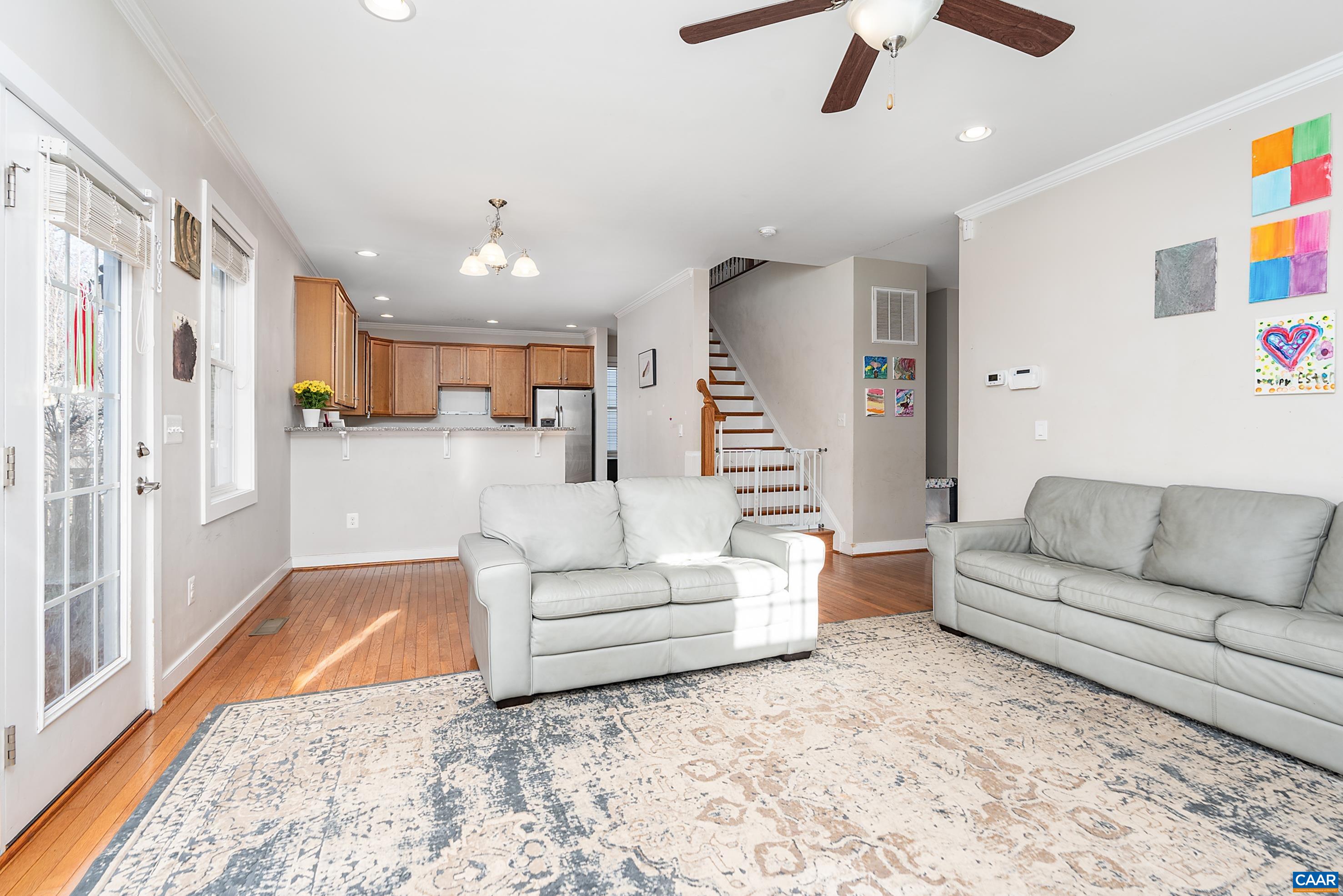 5478 Park Road Crozet, VA 22932 - Photo 4 of 24 a living room with furniture and kitchen view