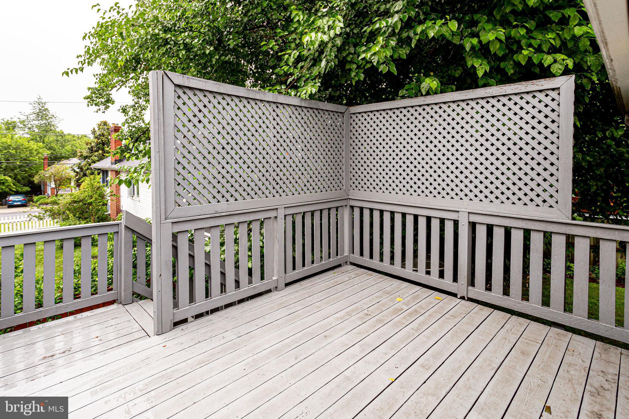 721 Boundary Avenue Silver Spring, MD 20910 - Photo 15 of 17 Back deck