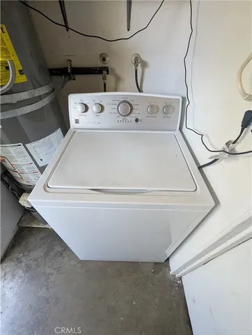 a view of a storage & utility room