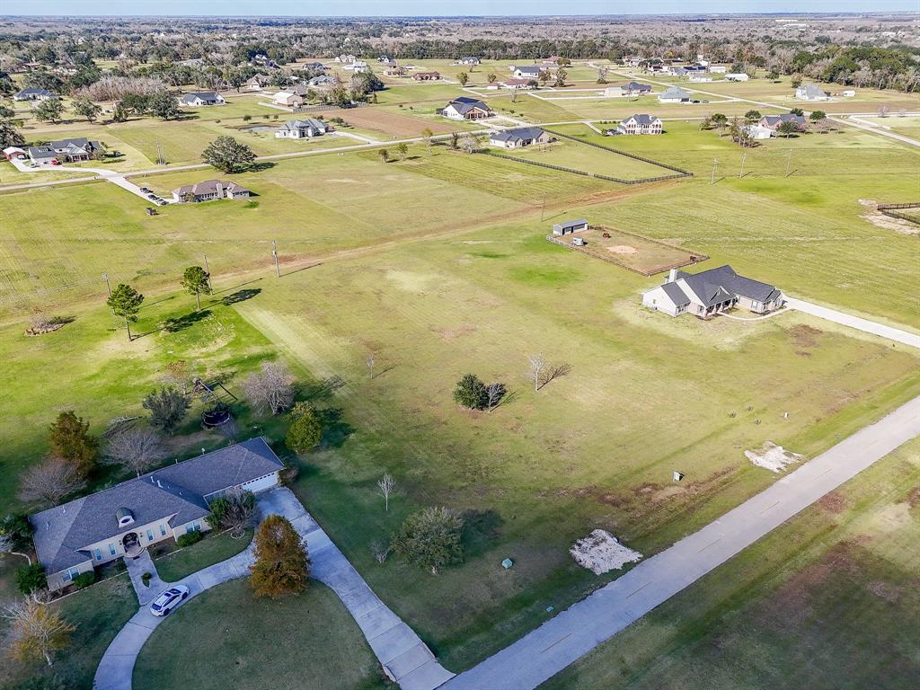 702 Comanche Trail Drive Rosharon, TX 77583 - Photo 21 of 24 an aerial view of residential houses with outdoor space