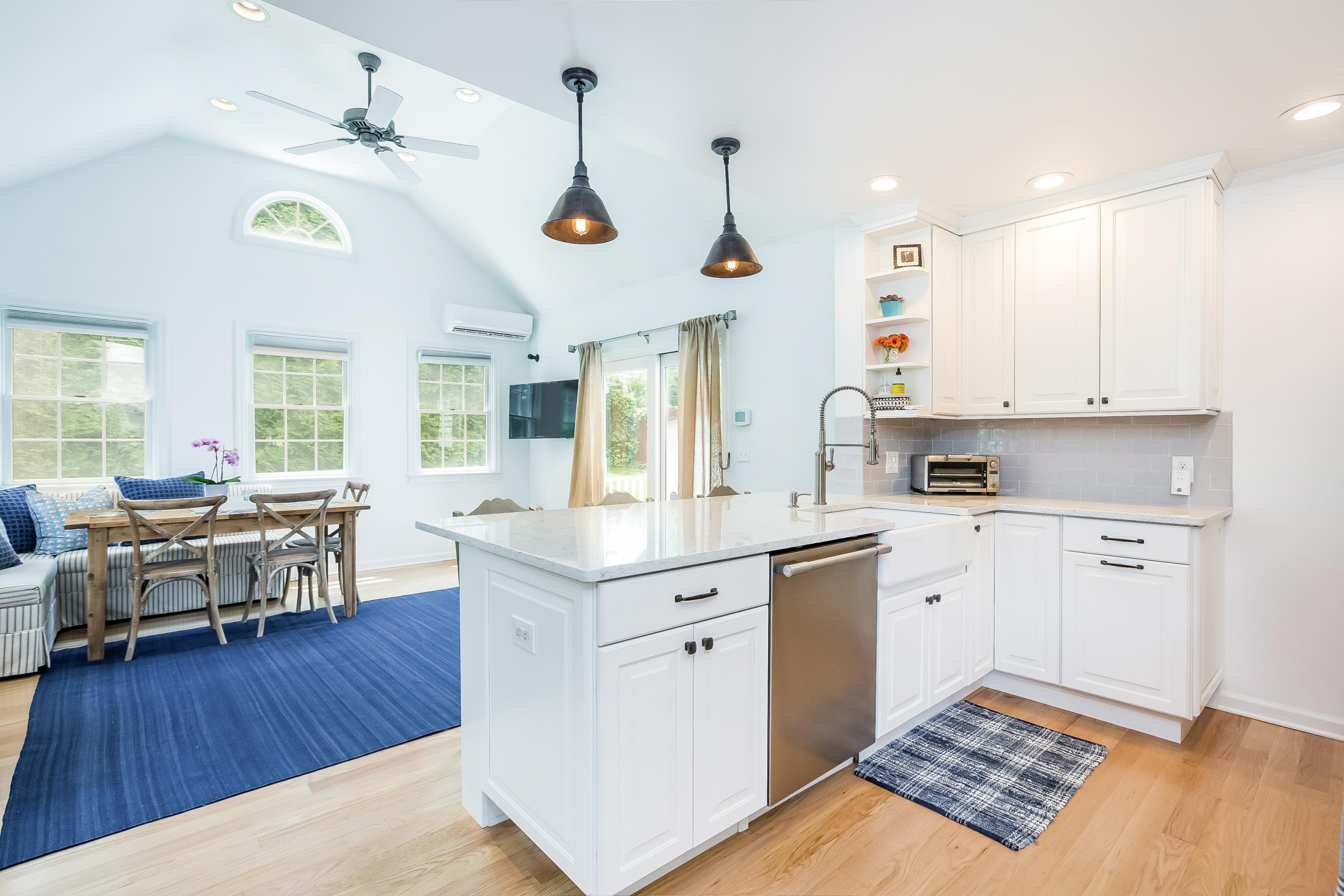 82 Linden Avenue Darien, CT 06820 - Photo 13 of 28 a open kitchen with stainless steel appliances granite countertop a stove and wooden floor