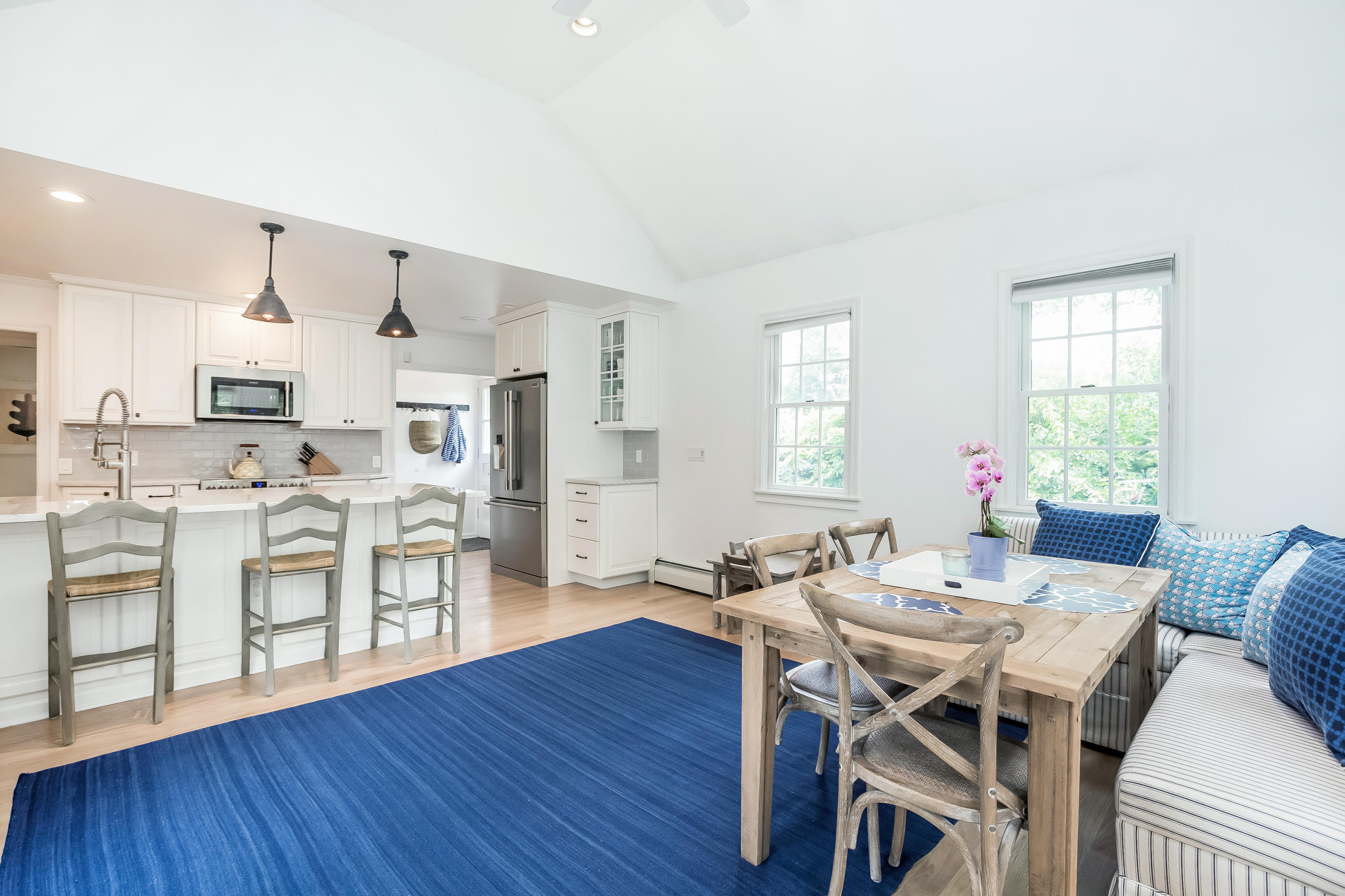 82 Linden Avenue Darien, CT 06820 - Photo 14 of 28 a view of a dining room with furniture and wooden floor