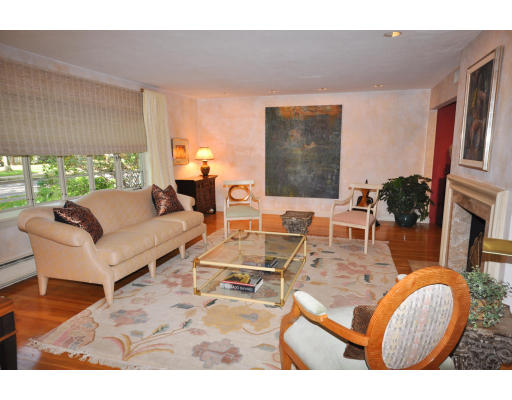 184 Paulson Road Newton, MA 02468 - Photo 8 of 15 a living room with furniture and a large window