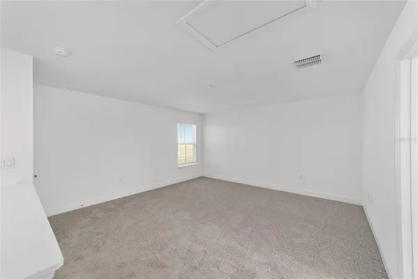 a view of empty room