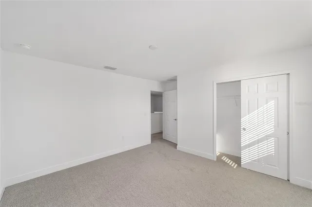 a view of empty room