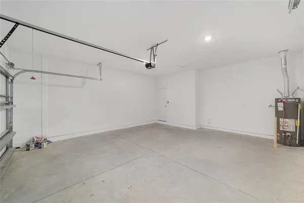 a view of a room with rack on the wall