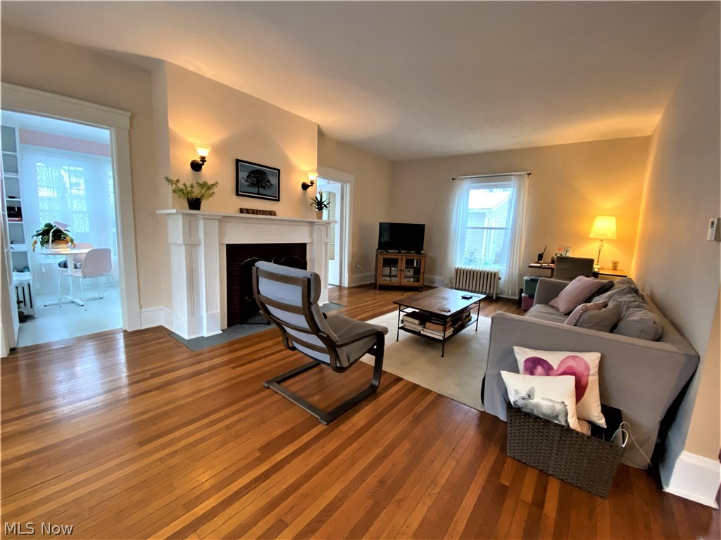 7450 Brecksville Road Independence, OH 44131 - Photo 9 of 33 Massive Living Room with amazing hardwood floor