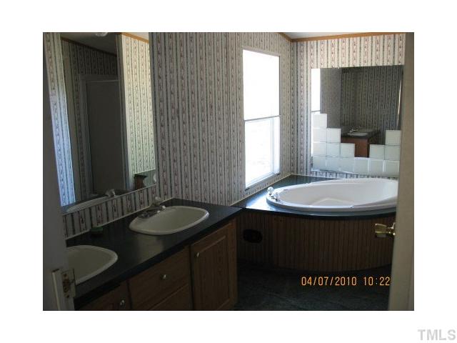 167 Community Road Roxboro, NC 27573 - Photo 3 of 4 a bathroom with a sink and a mirror