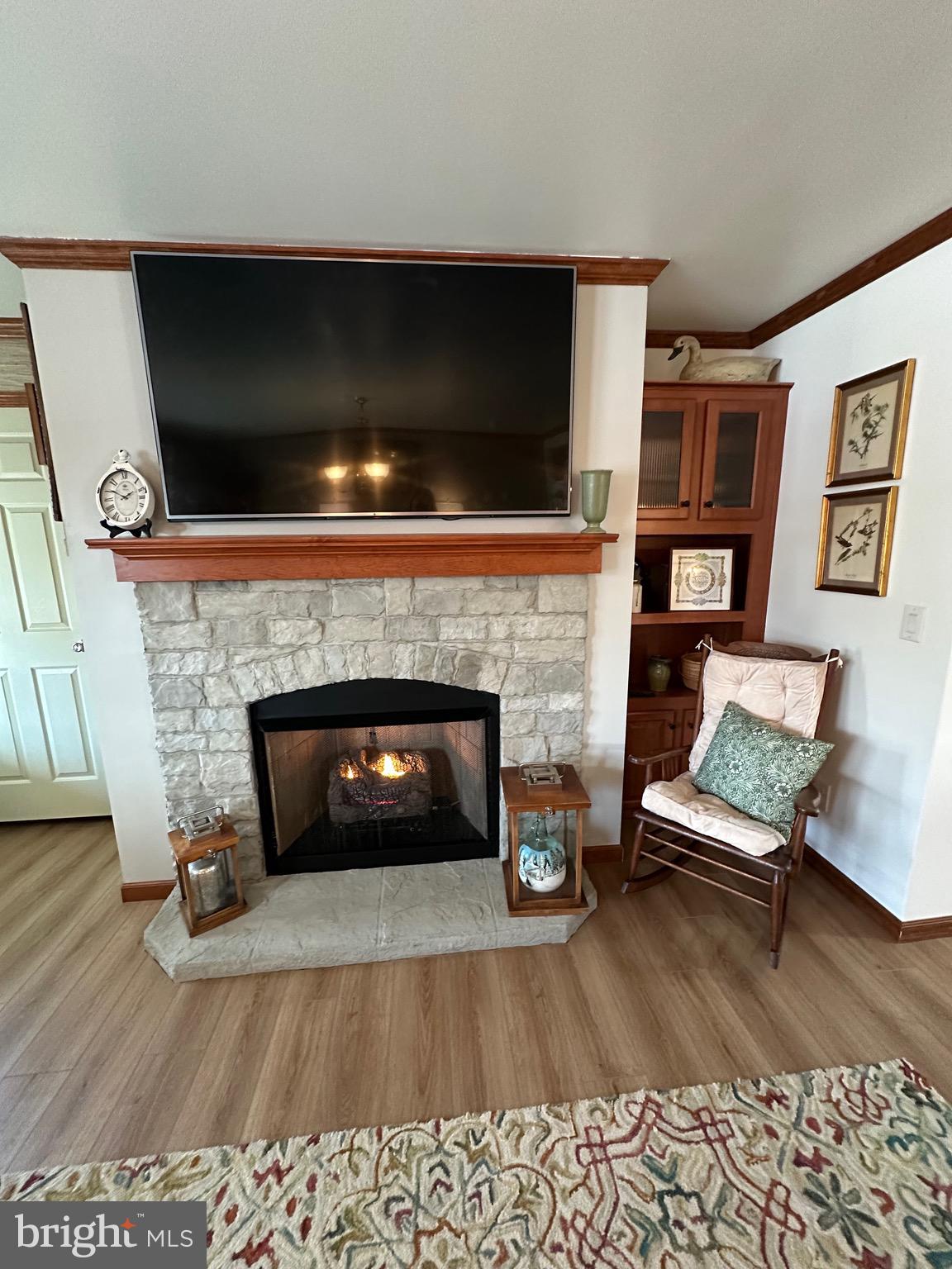 3402 Elk Lick Road Everett, PA 15537 - Photo 5 of 80 a living room with furniture and a fireplace