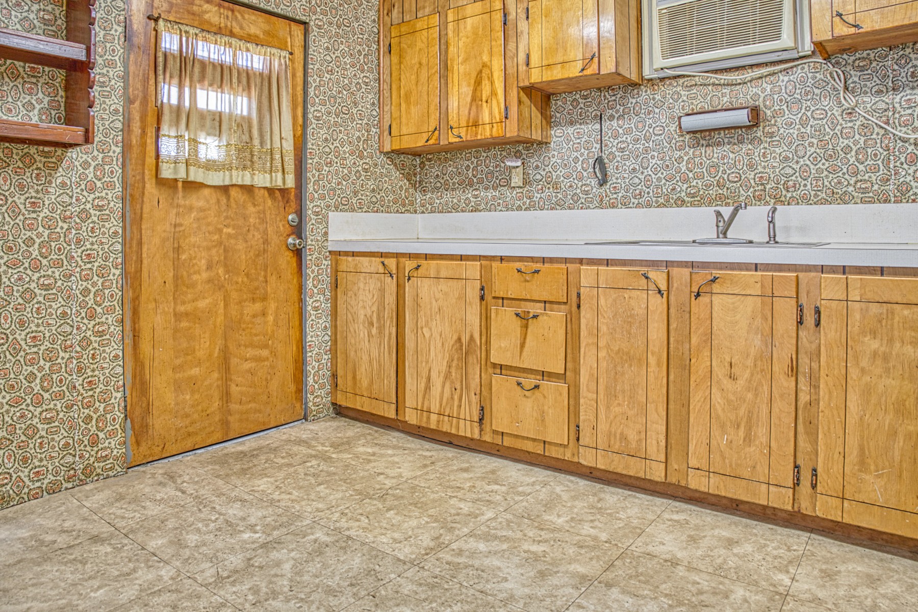 9349 Old Baxter Road Baxter, TN 38544 - Photo 20 of 25 a bathroom with a granite countertop sink and a shower