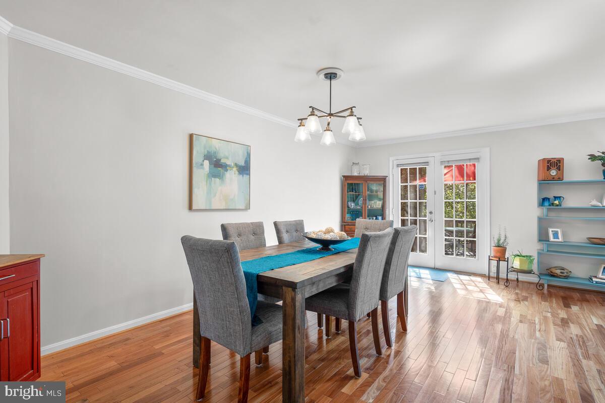 609 Sonata Way Silver Spring, MD 20901 - Photo 10 of 47 Dining Room with chandelier