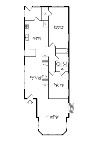 a picture of a floor plan