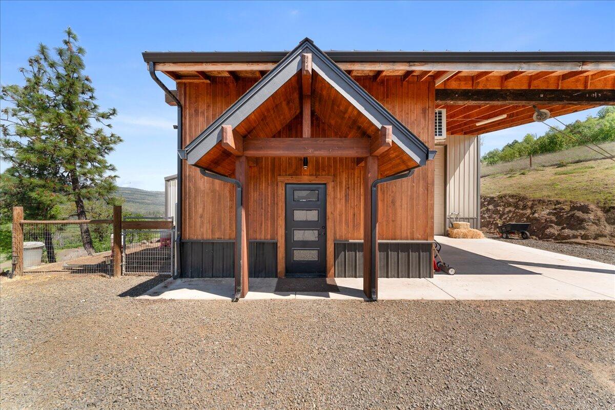 2220 Butte Falls Highway Eagle Point, OR 97524 - Photo 58 of 69 a front view of a house with a outdoor space