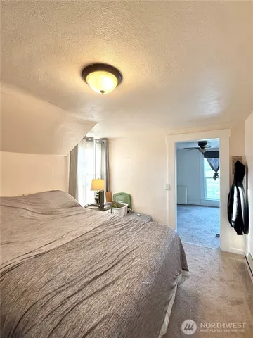 a room with furniture and a window