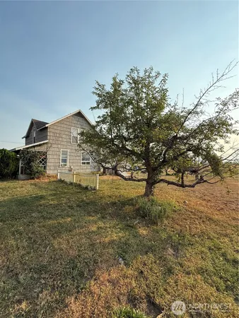 a view of a back yard