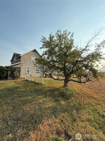 a view of a back yard