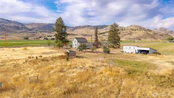 a view of a lake with a mountain in the background