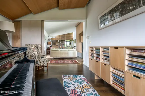 a room with furniture and window