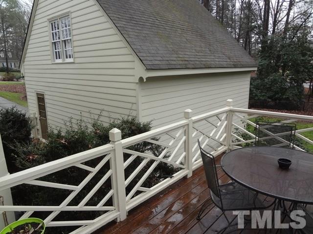 1400 October Road Raleigh, NC 27614 - Photo 23 of 25 a view of a balcony with chairs