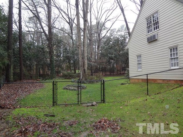1400 October Road Raleigh, NC 27614 - Photo 25 of 25 a view of a backyard