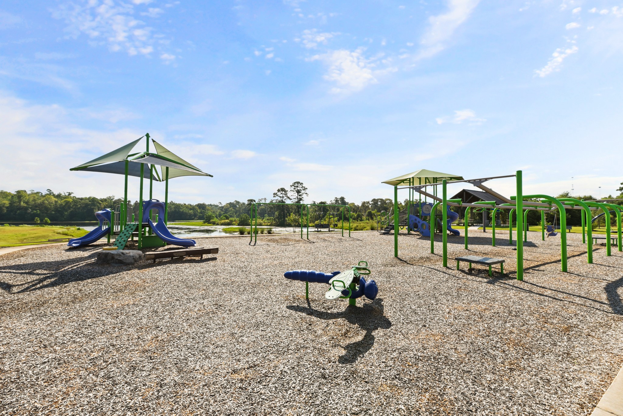 1330 Lakeside Creek Road Magnolia, TX 77354 - Photo 26 of 28 a view of a lake with outdoor space