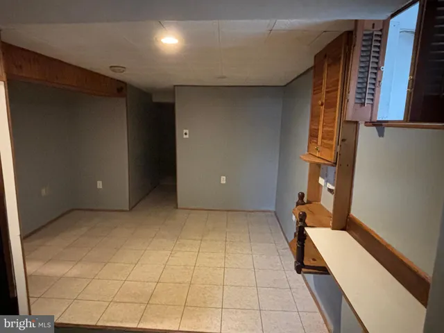 a view of a small space