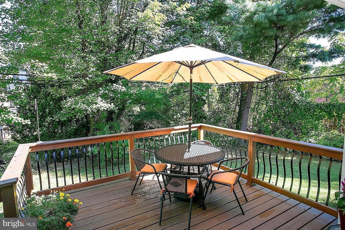 336 Hillside Road King of Prussia, PA 19406 - Photo 17 of 17 a deck with hardwood and outdoor seating