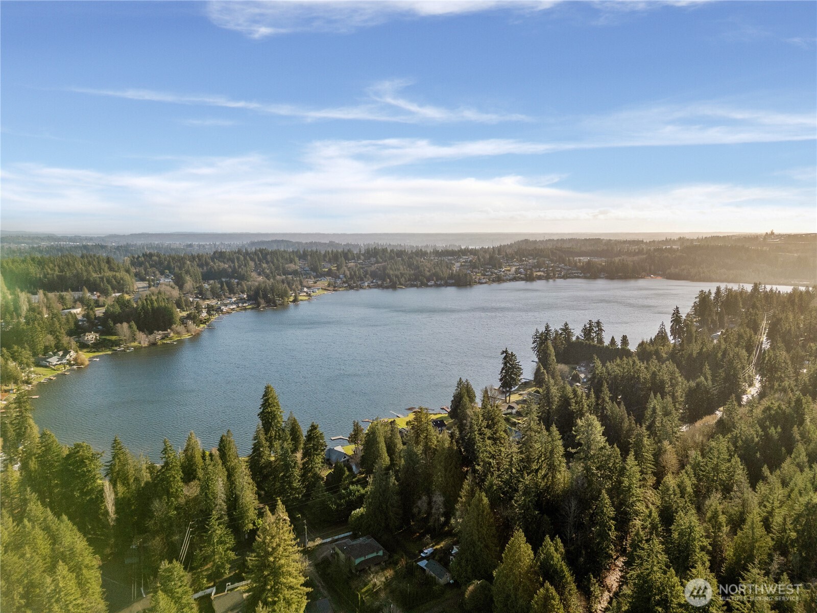 1843 Kitsap Lake Road Northwest Bremerton, WA 98312 - Photo 16 of 16 a view of a lake with a city