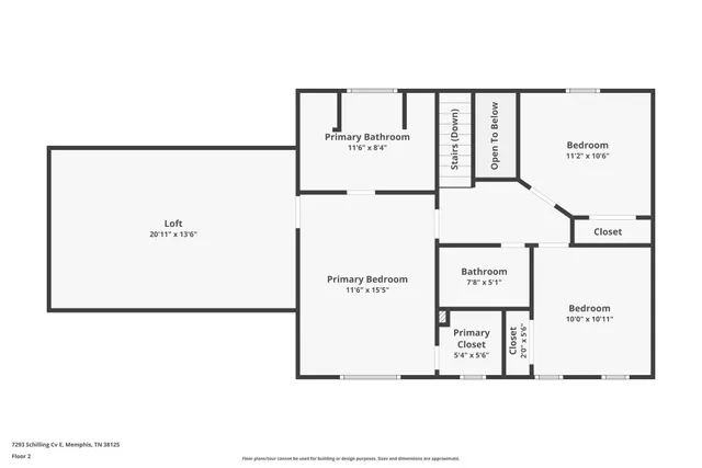 $2,020 | 7293 Schilling Cove East, Memphis, TN 38125