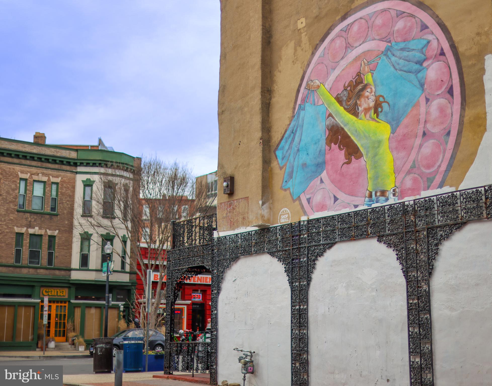 2370 Champlain Street Northwest, Unit 34 Washington, DC 20009 - Photo 36 of 45 Colorful neighborhood