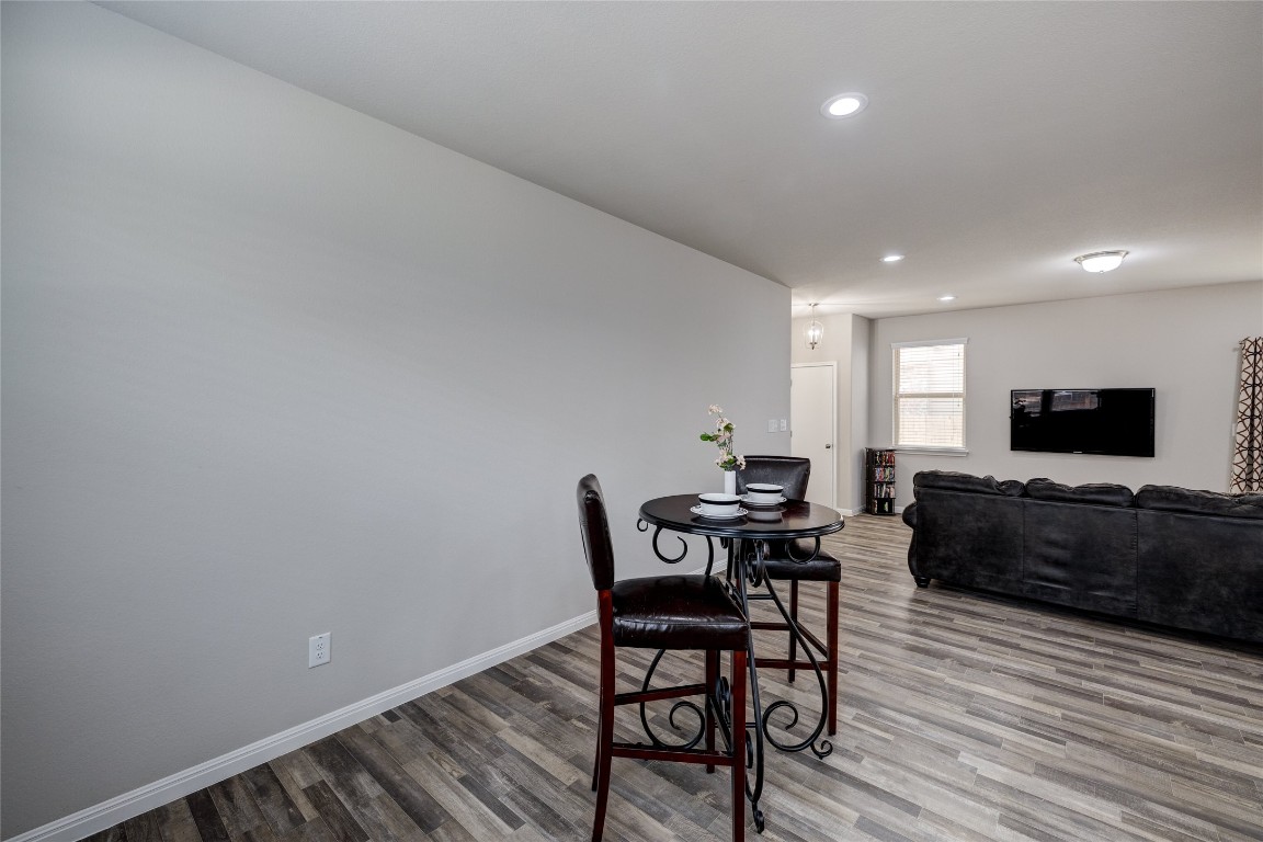 128 Shearwater Lane Leander, TX 78641 - Photo 16 of 30 a living room with furniture and a flat screen tv